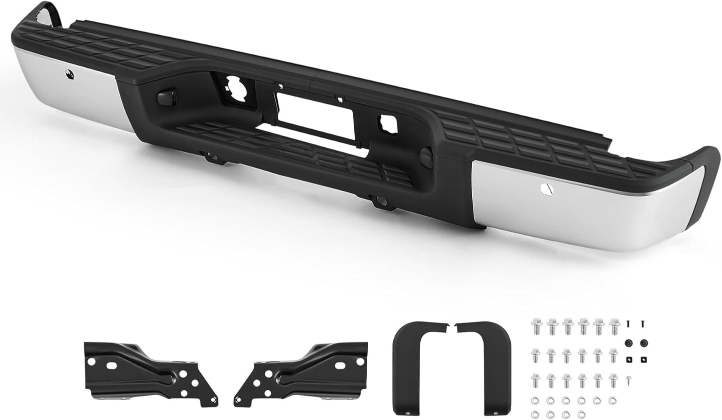 2007-2013 CHEVY SILVERADO /SIERRA REAR BUMPER CHROME ASSY