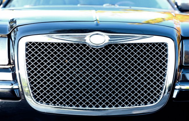 grille-pixel-shot-com Closeup of car grille illustrates blog "What Is Behind the Front Grille of a Car?"